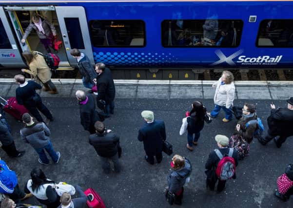 ScotRail: Passenger satisfaction dip from last spring. Picture: Ian Georgeson