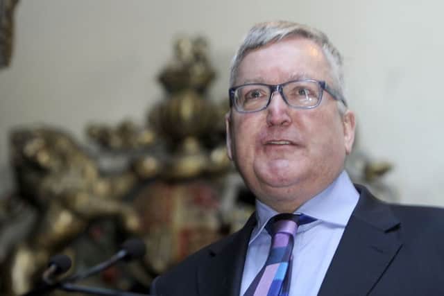 Business minister Fergus Ewing welcomed the news but said there was no room for complacency. Picture: TSPL