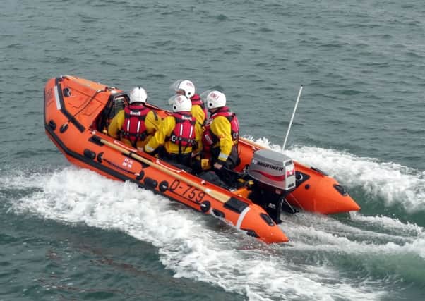 RNLI lifeboats are crewed by volunteers who respond to pager alerts. picture: Contributed