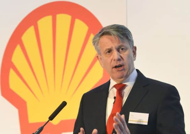 Despite announcing increased profits of £2.8bn yesterday, Ben van Beurden is overseeing a cut in investment. Picture: Newscast