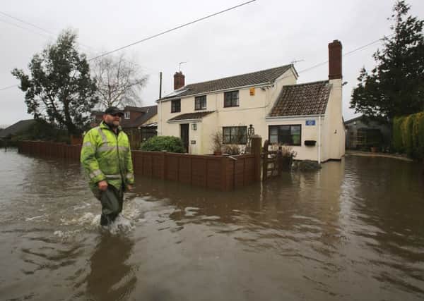 Flood-hit residents now rate weather as critical issue in UK. Picture: Getty