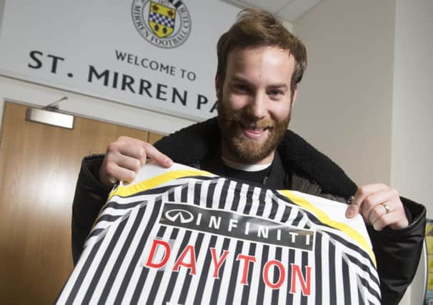 St Mirren's new signing James Deaton. Picture: SNS