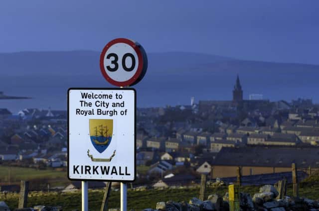 Kirkwall is second on the list. Picture: TSPL