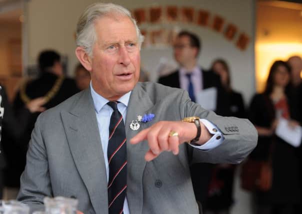 Prince Charles: 'Insecure'. Picture: Ian Rutherford/TSPL