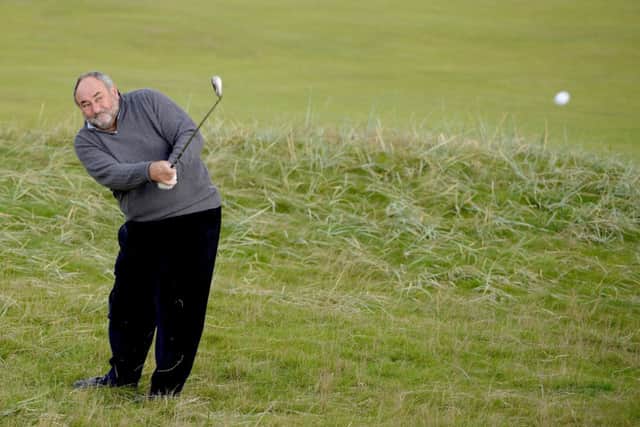 Andrew Chandler at the 2013 Alfred Dunhill Links Championship at Carnoustie. Picture: Ross Kinnaird/Getty