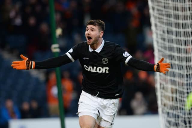 Nadir Ciftci is shocked to learn he will miss the Cup Final. Picture: SNS