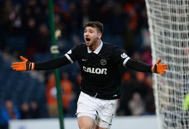 Nadir Ciftci is shocked to learn he will miss the Cup Final. Picture: SNS