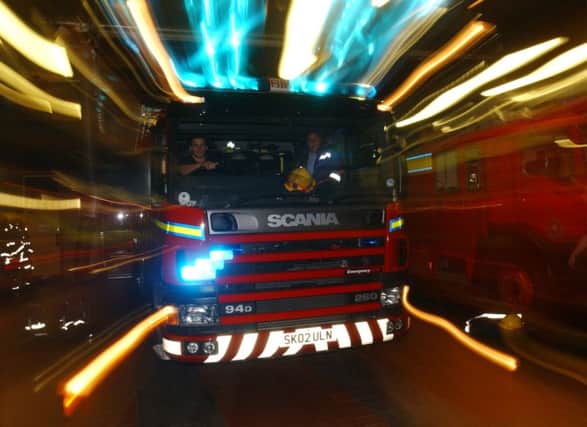 At the height of the fire 19 crew and four appliances were involved in the operation. Picture: Andrew Stuart