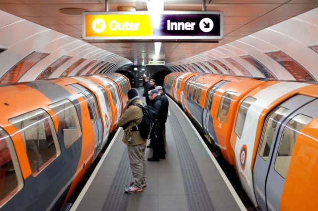 The Glasgow Subway is undergoing a 300m overhaul. Picture: John Devlin