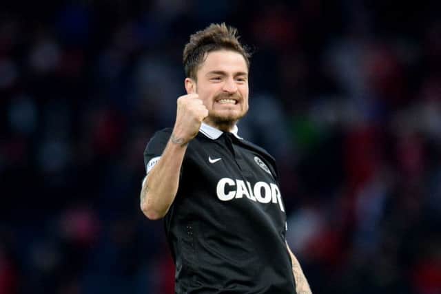 Paton was forced to sit out two games over the festive period after being offered a two-match ban. Picture: SNS