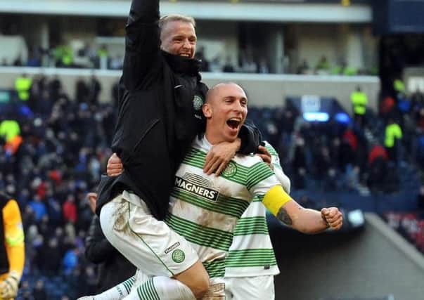 Scott Brown was critical of the pitch. Picture: Lisa Ferguson