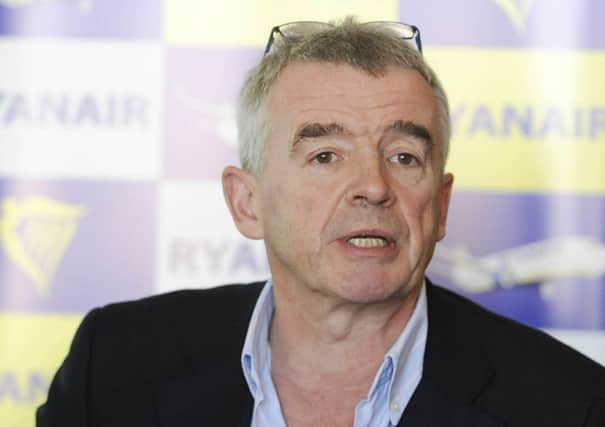 Michael OLeary said new customers were being drawn to Ryanair. Picture: Greg Macvean