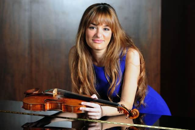 Violinist Nicola Benedetti. Picture: Ian Rutherford