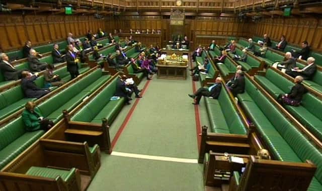 The Commons debate. Picture: PA
