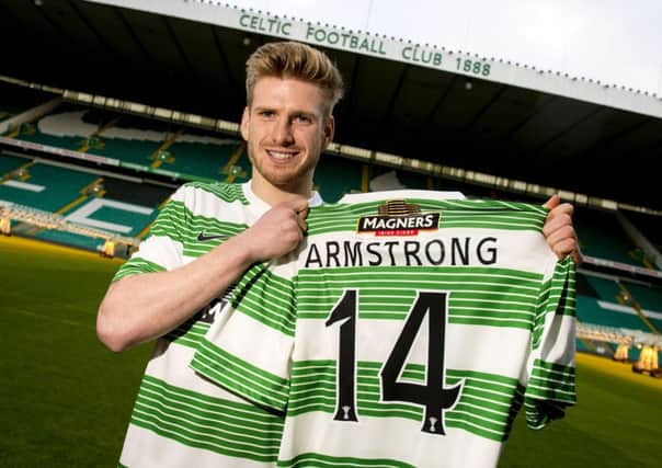 Celtic's new signing, Stuart Armstrong. Picture: SNS
