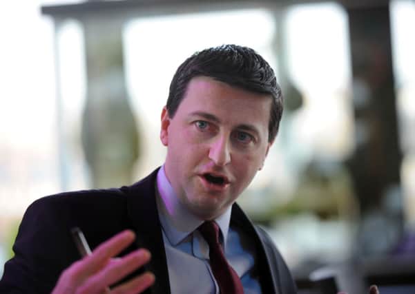 Douglas Alexander would lose his Paisley & Renfrewshire South seat with a swing to the SNP of 25 per cent, says Lord Ashcroft. Picture: TSPL