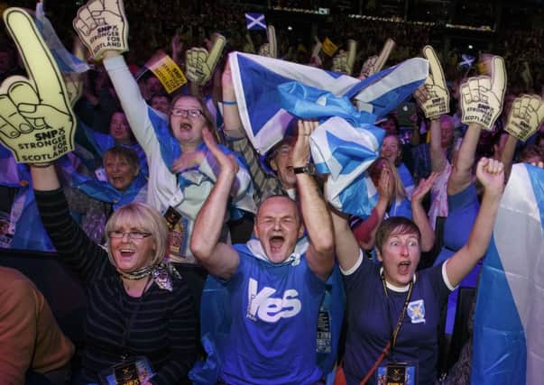 Supporters of the SNP now come from all shades of the social spectrum. Picture: Robert Perry