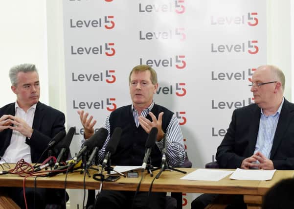 Paul Murray, Dave King and John Gilligan speak about their views on the future of Rangers. Picture: SNS