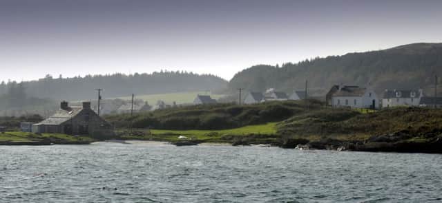 The isle of Gigha which was the subject of a community buy-out in 2007. Picture: TSPL