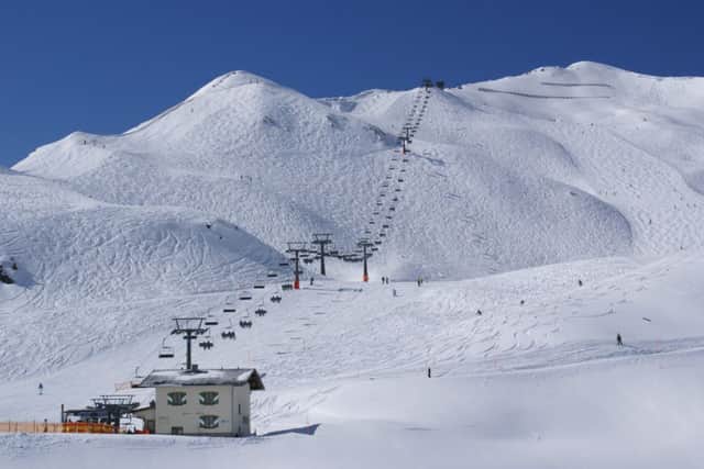 Ski lift to heaven in Obertauern. Picture: David Long