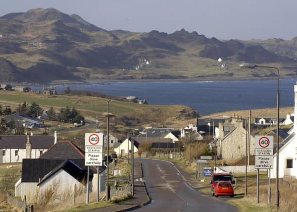 Staffin, on the Isle of Skye. Picture: Ian Rutherford