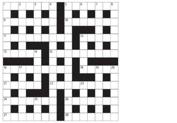 Cryptic crossword 06/02/2015