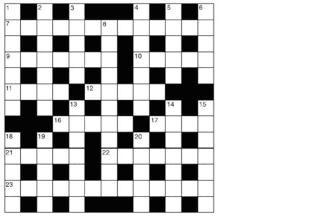 Compact crossword 06/02/2015