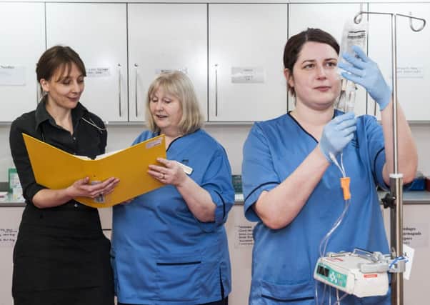 The report called for political parties to commit to developing and implementing minimum staffing levels within hospital settings. Picture: TSPL