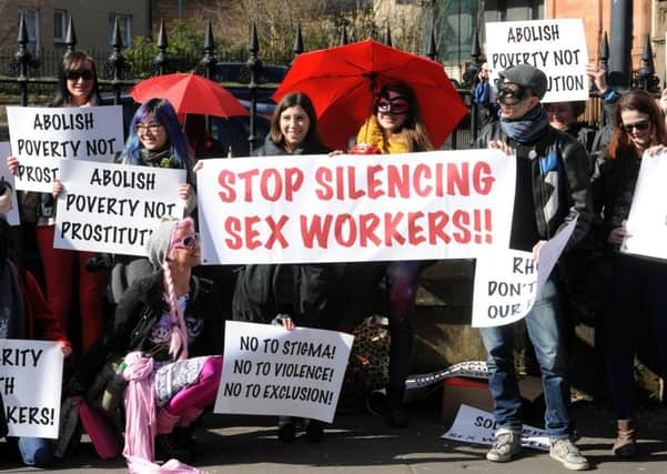 Sex workers have campaigned for a stronger voice but church leaders believe making it illegal to buy sex could stop exploitation. Picture: TSPL
