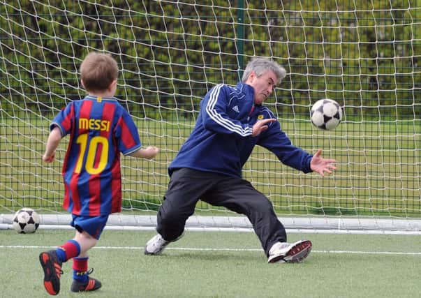 Got skills like Messi or better of better off in the kids leagues? Well now you can show off your 5-a-side highlights (or lowlights). Picture: TSPL