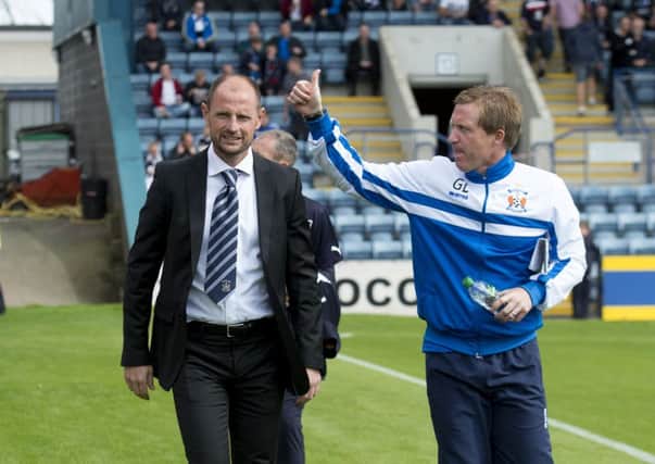 Allan Johnston will be replaced by assistant Gary Locke. Picture: SNS
