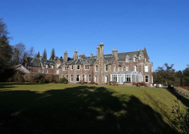 Cromlix House Hotel near Dunblane, where tennis star Andy Murray and fiancee Kim Sears are to marry. Picture: PA