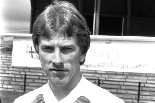 Gary Murray will be at Easter Road to watch his son Simon play today. Picture: TSPL