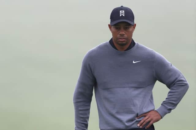 Tiger Wood blamed the weather. Picture: Getty