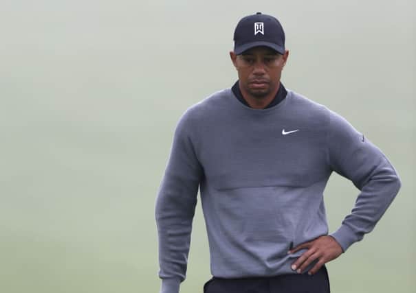 Tiger Wood blamed the weather. Picture: Getty
