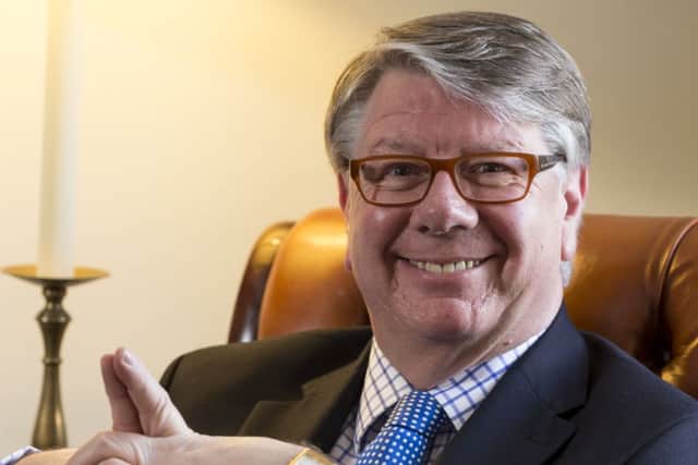 And there was no getting away from councillor Eric Milligan. Picture: Alan Rennie