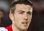 The winger netted a late winner to spare home side's blushes. Picture: SNS