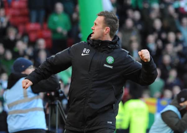 Celtic Manager Ronny Deila can't wait to take on Inter. Picture: TSPL
