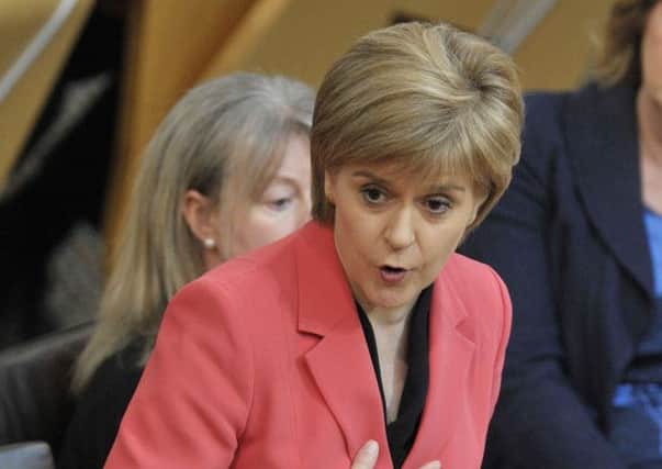 The First Minister outlined her reasoning in yesterday's Scotland on Sunday. Picture: Ian Rutherford