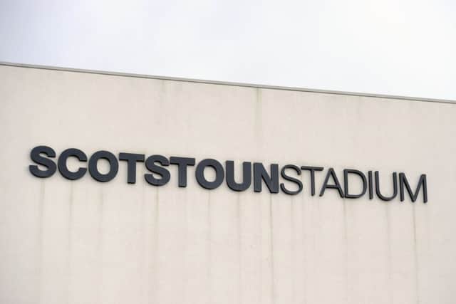 Scotstoun Stadium: New stand. Picture: John Devlin