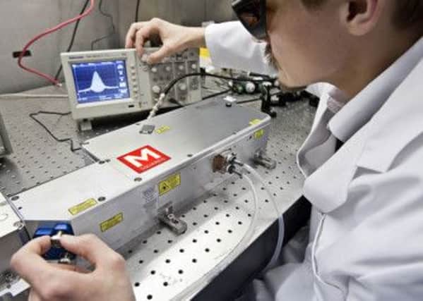 The lasers have applications including cancer detection. Picture: Contributed