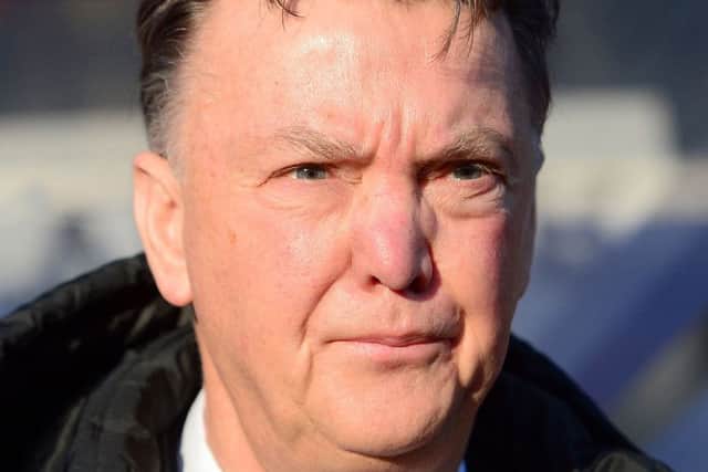 Louis van Gaal: Hit back at Sam Allardyces criticism of United. Picture: PA