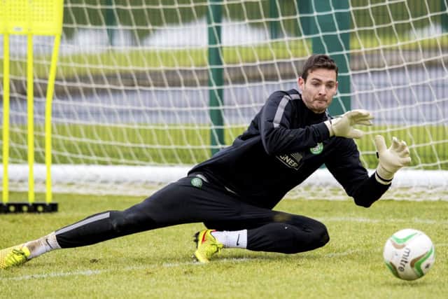 Craig Gordon is chasing an eighth consecutive clean sheet in all competitions as Celtic bid to move clear at the top of the table. Picture: SNS