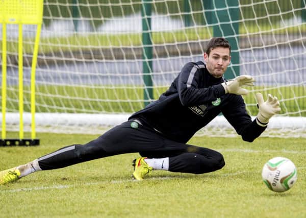 Craig Gordon is chasing an eighth consecutive clean sheet in all competitions as Celtic bid to move clear at the top of the table. Picture: SNS