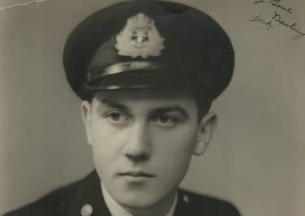 Lt Cdr Roy Francis pictured in his navy uniform. Picture: SWNS