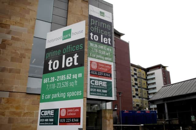 Edinburgh: Office space shortage looms. Picture: Jane Barlow