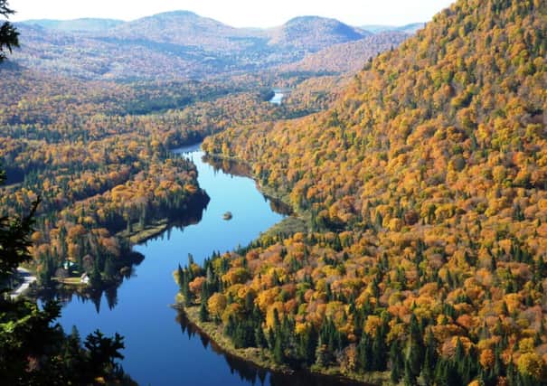 The L'Eperon Trail in the Jacques Cartier National Park, Quebec. Picture: Contributed