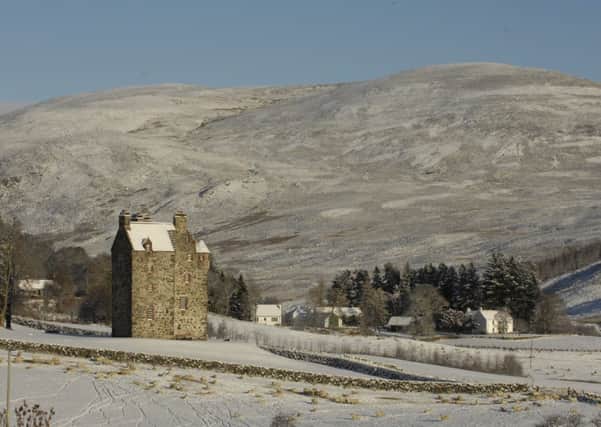 Forter Castle, Perthshire which stands at the head of Glenisla, at the entrance to the Moneca Pass to Braemar. Picture: TSPL