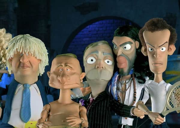 Some of the cast from Newzoids, a new primetime puppet show on ITV promising a "biting look at the world of politics and celebrity". Picture: PA