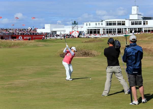 Action such as this from the 2014 Ricoh Womens British Open will no longer be shown live on the BBC from 2017 onwards.  Picture: Getty